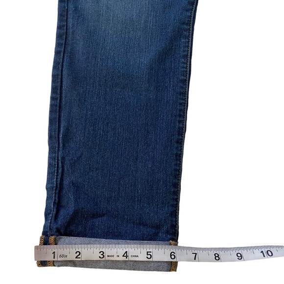 NYDJ Lift Tuck Technology Annabelle Skinny Boyfriend Cuffed Hem Jeans Size 6 - Picture 11 of 14